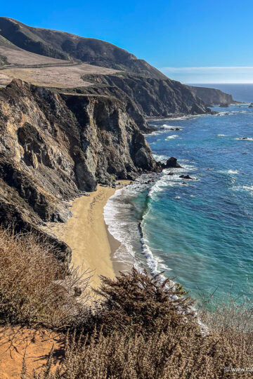 Big Sur beach