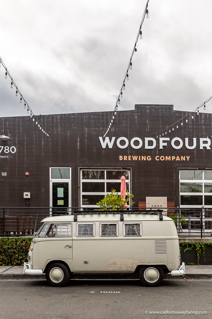 Camper van in Sebastopol, California