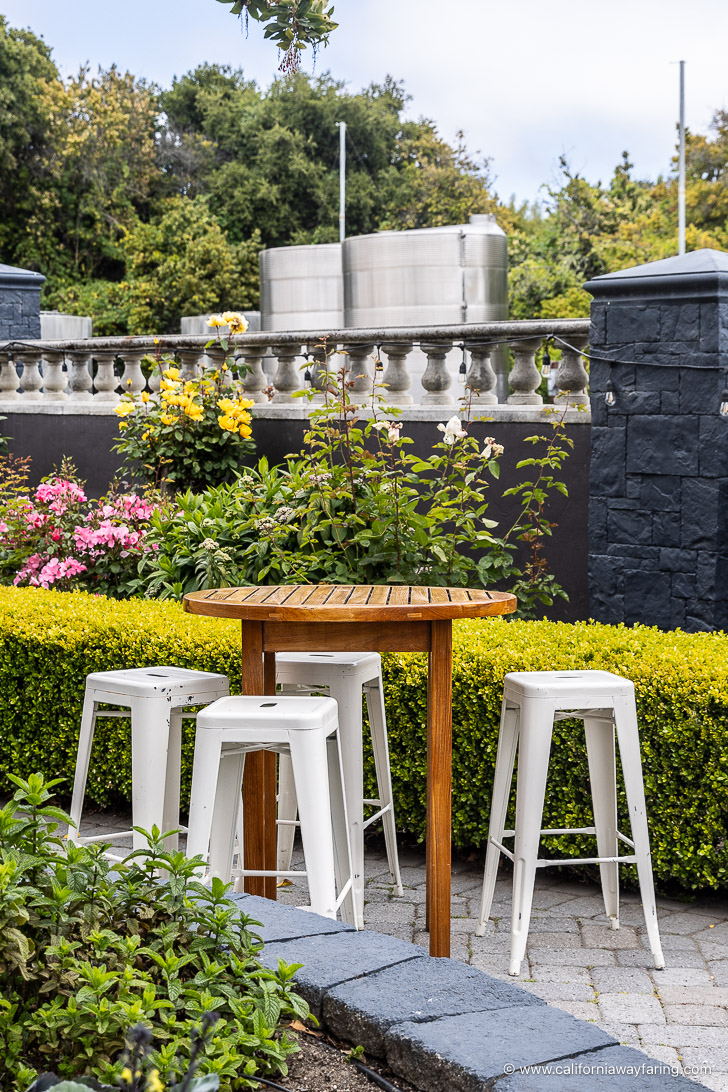 Carmel Valley winery table