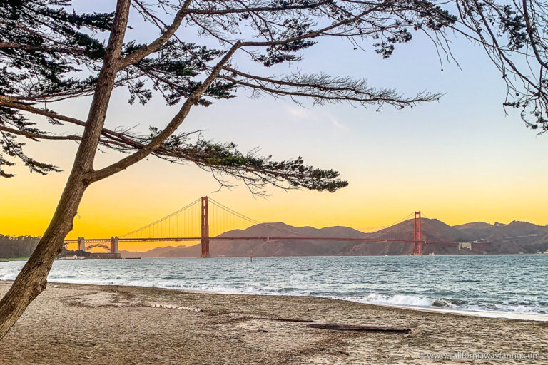 Golden Gate Bridge Sunset