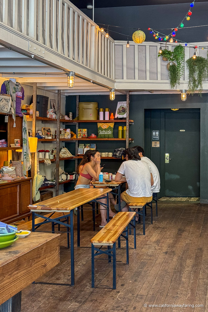 Guerneville shop and cafe in Sonoma County, California