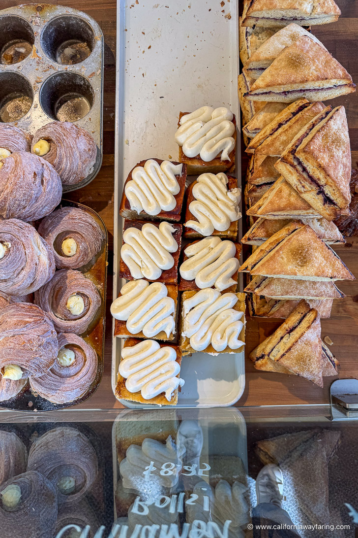Healdsburg bakery pastries