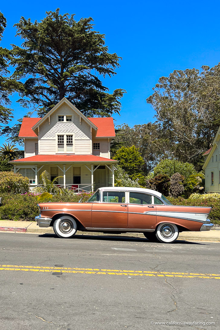 Vintage Car in the Presidio, San Francisco