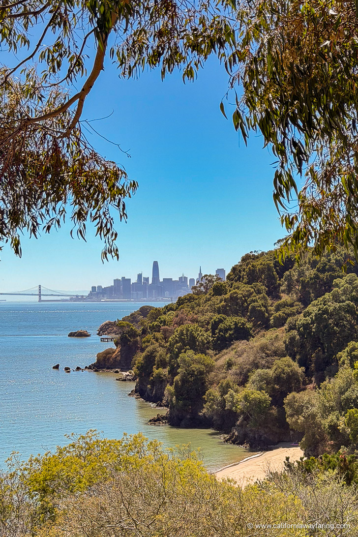 San Francisco view from Angel Island