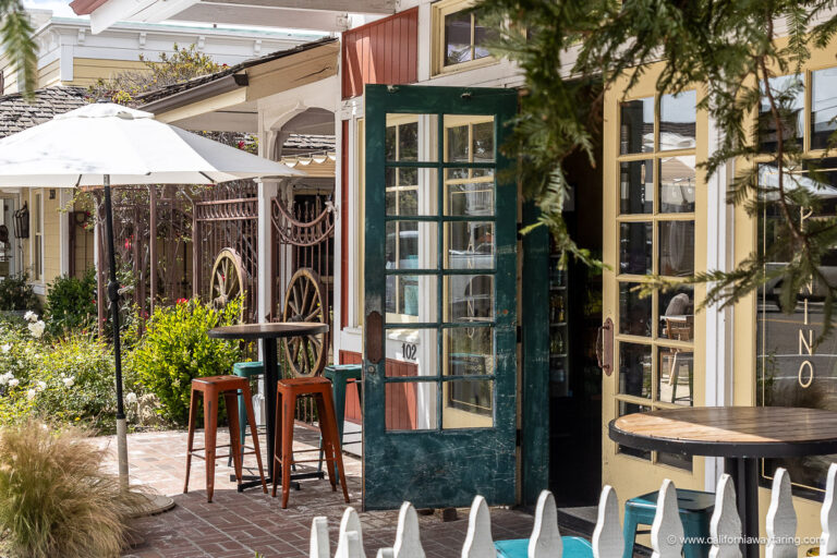 Santa Ynez restaurant patio
