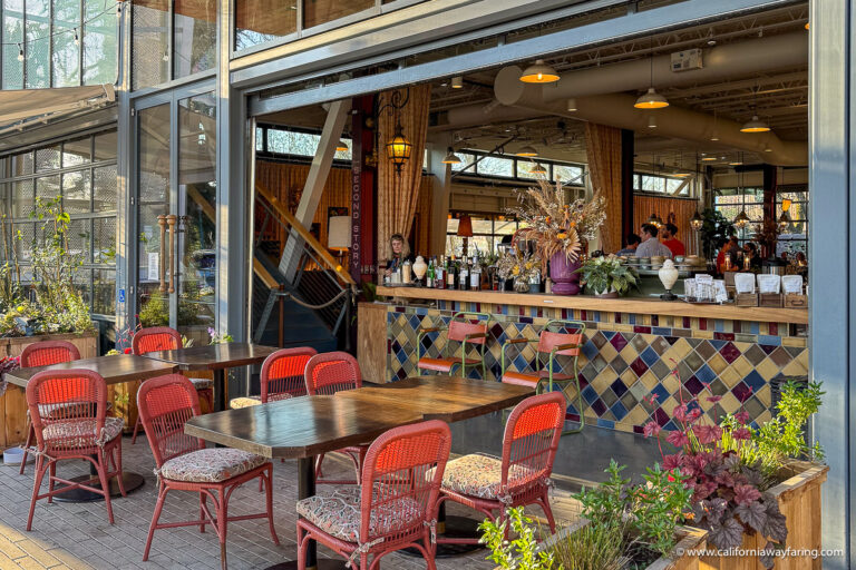 Sonoma County restaurant tables