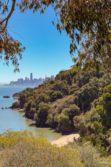 View of San Francisco from Angel Island